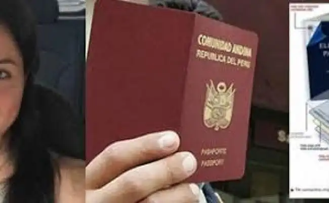 pasaporte de Carina Estrada Villegas