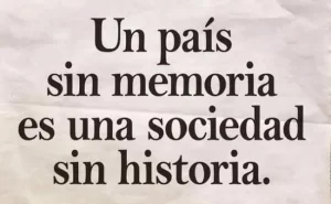 La sociedad desmemoriada